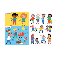 Sauerlander Verlag Meine kunterbunte Worter-Welt: Das Bilderbuch von allen Sachen Мой красочный мир слов: иллюстрированная книга всех вещей