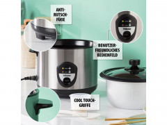 Tristar Tristar Reiskocher Tristar RK-6127 Reiskocher Edelstahl, 500 W  Рисоварка Tristar Рисоварка Tristar RK-6127 нержавеющая сталь, 500 Вт