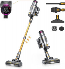 aonus aonus Akku-Hand-und Stielstaubsauger, 500,00 W, Beutellos, 33000Pa 500W Staubsauger Kabellos Starke Saugsleistung, bis zu 60 Min  Беспроводной руной пылесос aonus, 500,00 Вт, без мешка, 33000 Па, беспроводной пылесос 500 Вт, сильная мощность всасыва