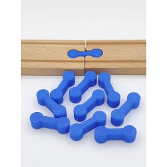 KCMMPF3DPrint Holzeisenbahn 10 Verbindungsstucke | Kompatibel mit verschiedensten Holzeisenbahnen Деревянная железная дорога 10 соединительных частей | Совместимость с различными деревянными железными дорогами